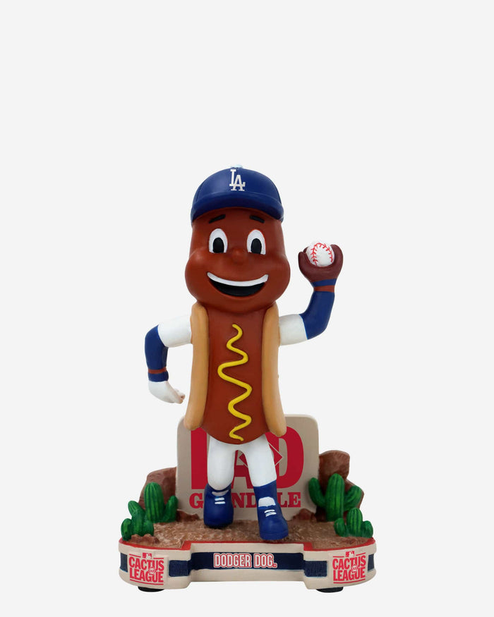 Dodger Dog Los Angeles Dodgers 2025 Spring Training Cactus League Mascot Mini Bighead Bobblehead FOCO - FOCO.com