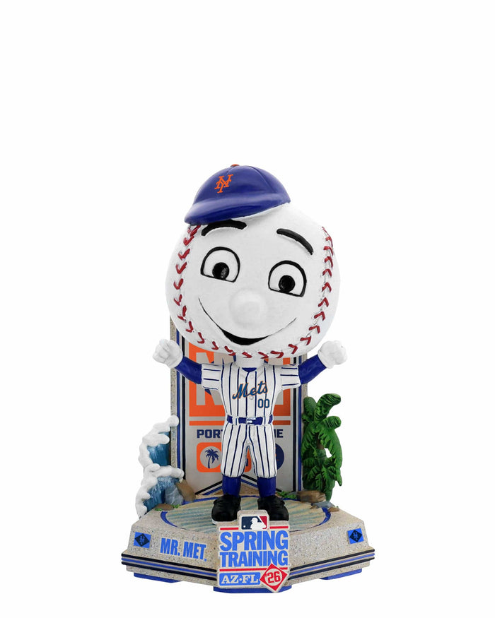 Mr Met New York Mets 2026 Spring Training Grapefruit League Mascot Mini Bighead Bobblehead