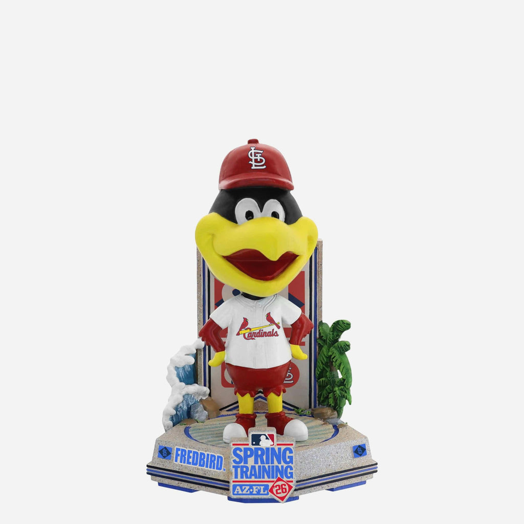 Fredbird St Louis Cardinals 2026 Spring Training Grapefruit League Mascot Mini Bighead Bobblehead FOCO - FOCO.com