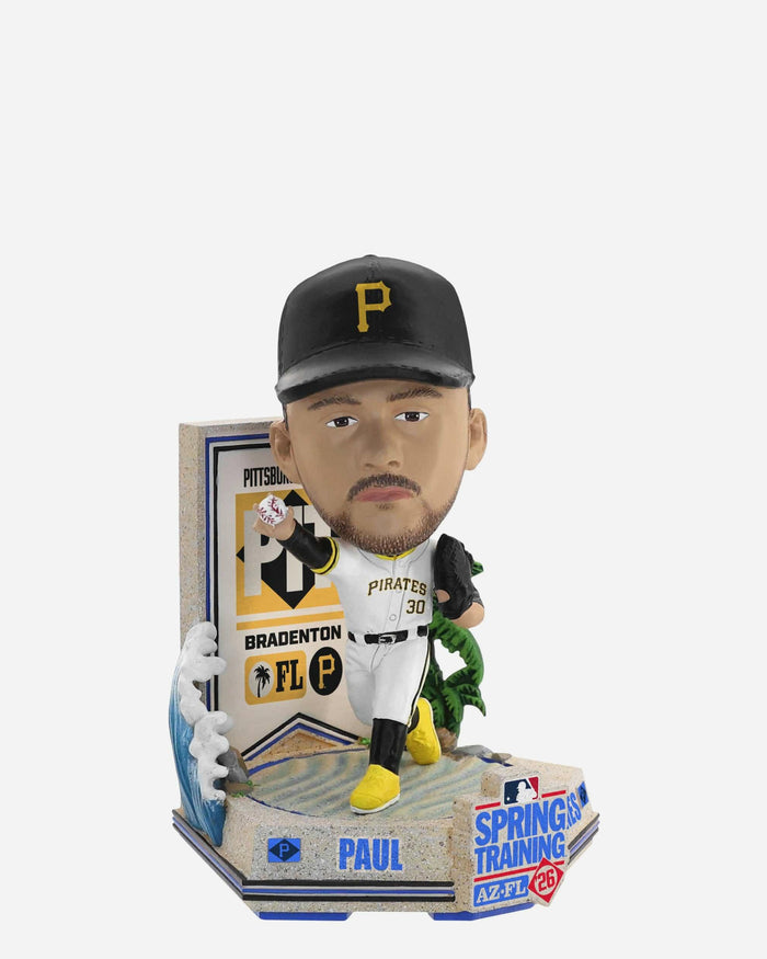 Paul Skenes Pittsburgh Pirates 2026 Spring Training Grapefruit League Mini Bighead Bobblehead FOCO - FOCO.com