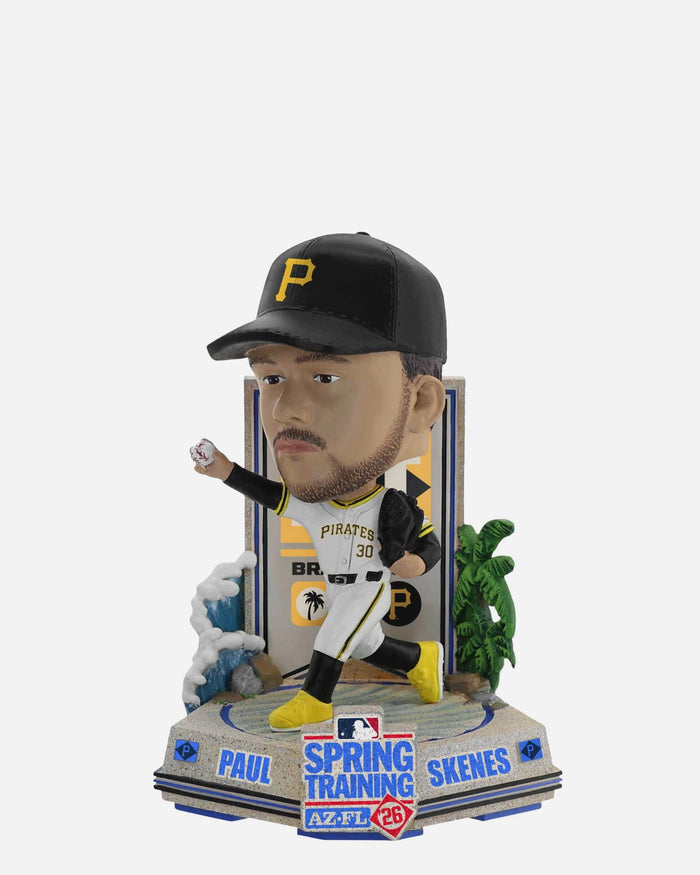 Paul Skenes Pittsburgh Pirates 2026 Spring Training Grapefruit League Mini Bighead Bobblehead FOCO - FOCO.com