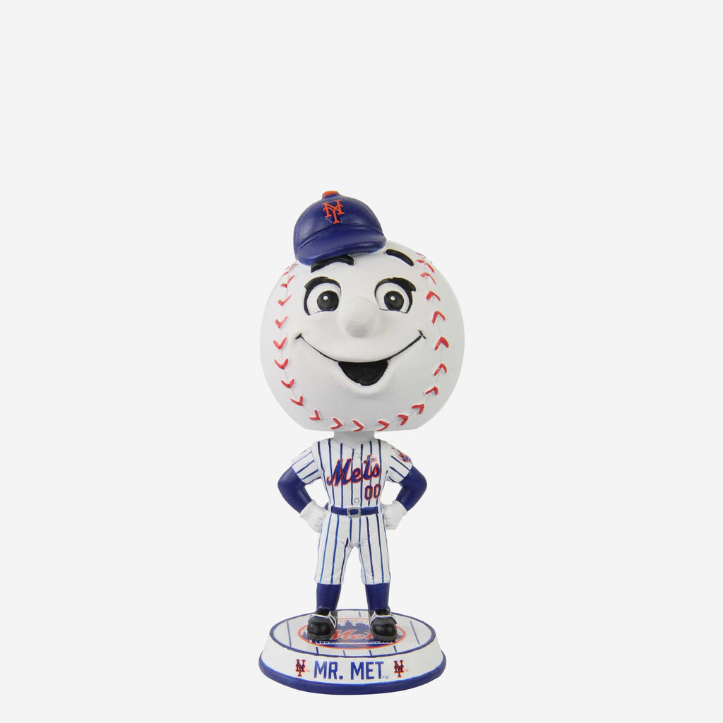 Mr Met New York Mets Mascot Mini Bighead Bobblehead FOCO - FOCO.com