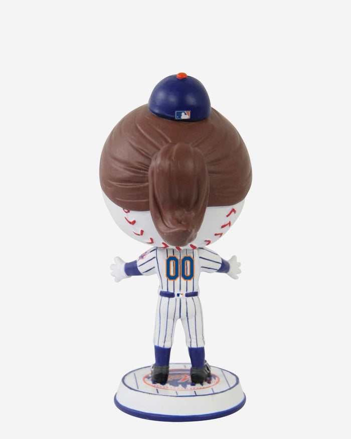 Mrs Met New York Mets Mascot Mini Bighead Bobblehead FOCO - FOCO.com