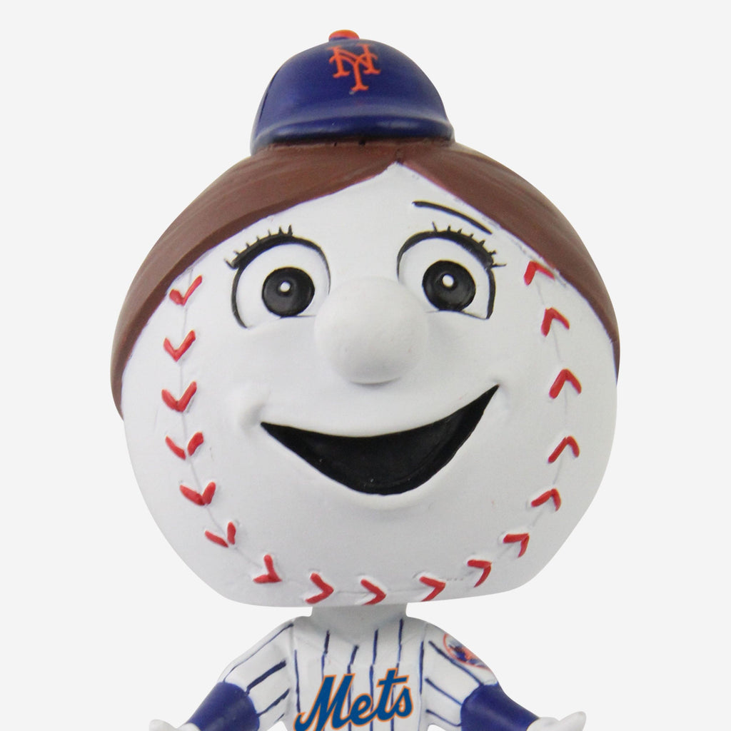 Mrs Met New York Mets Mascot Mini Bighead Bobblehead FOCO
