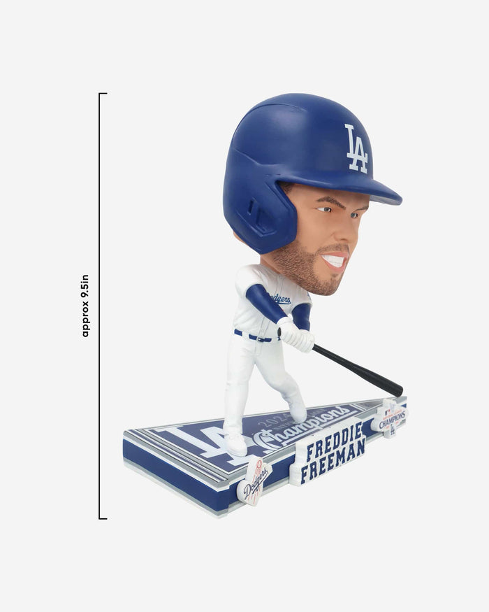 Freddie Freeman Los Angeles Dodgers 2024 National League Champions Pennant Base Bighead Bobblehead FOCO - FOCO.com