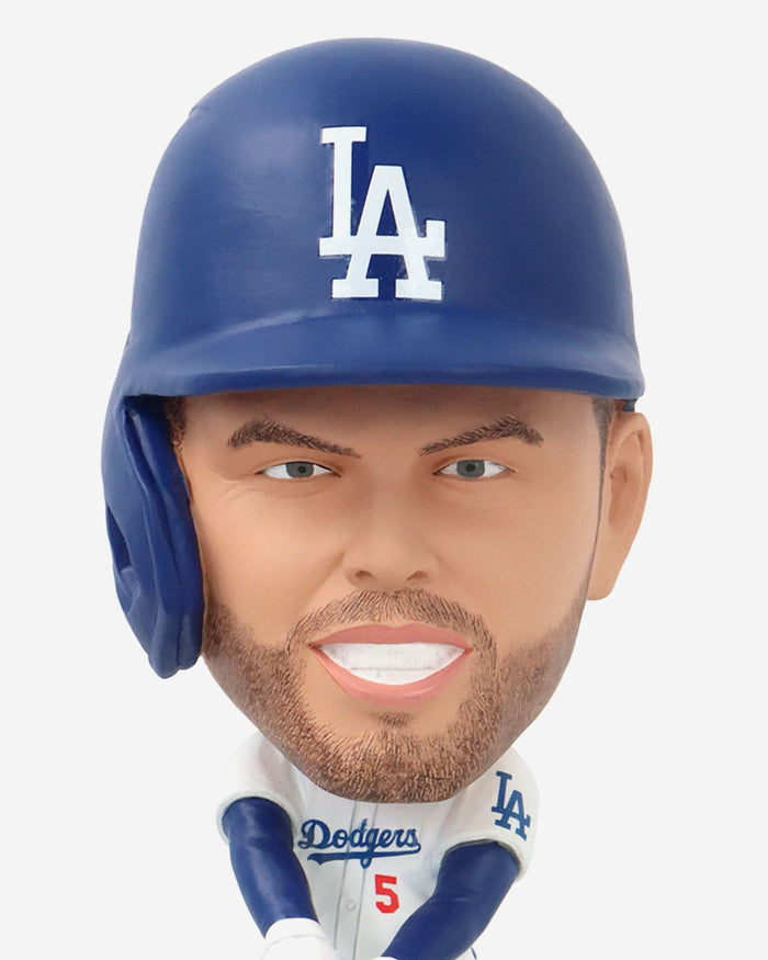 Freddie Freeman Los Angeles Dodgers 2024 National League Champions Pennant Base Bighead Bobblehead FOCO - FOCO.com