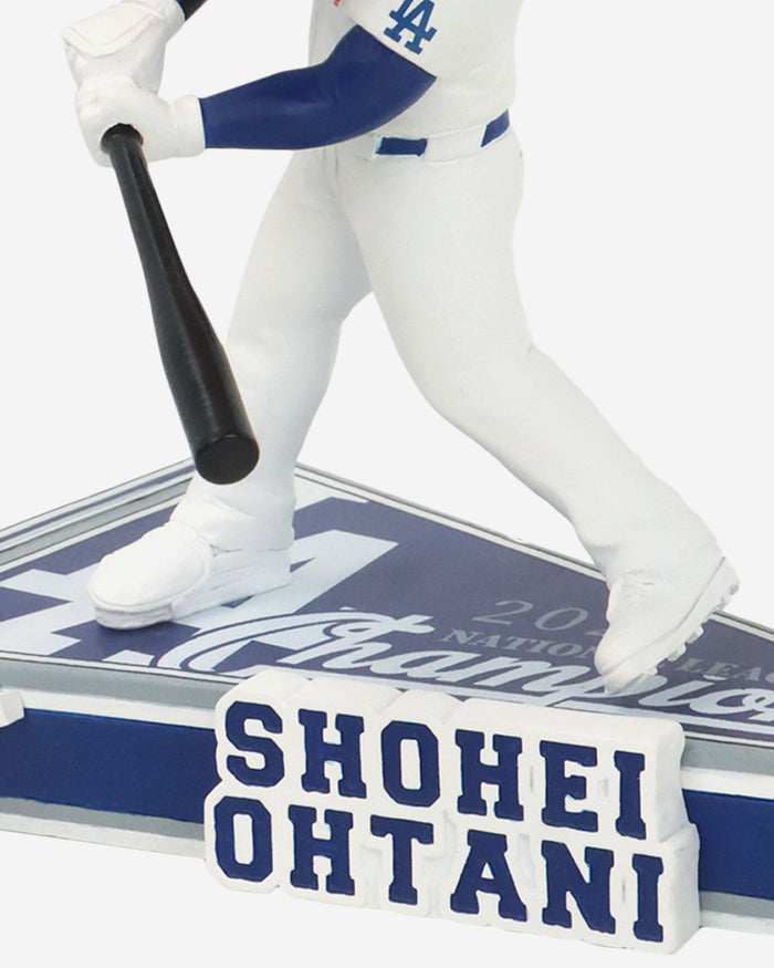 Shohei Ohtani Los Angeles Dodgers 2024 National League Champions Pennant Base Bighead Bobblehead FOCO - FOCO.com