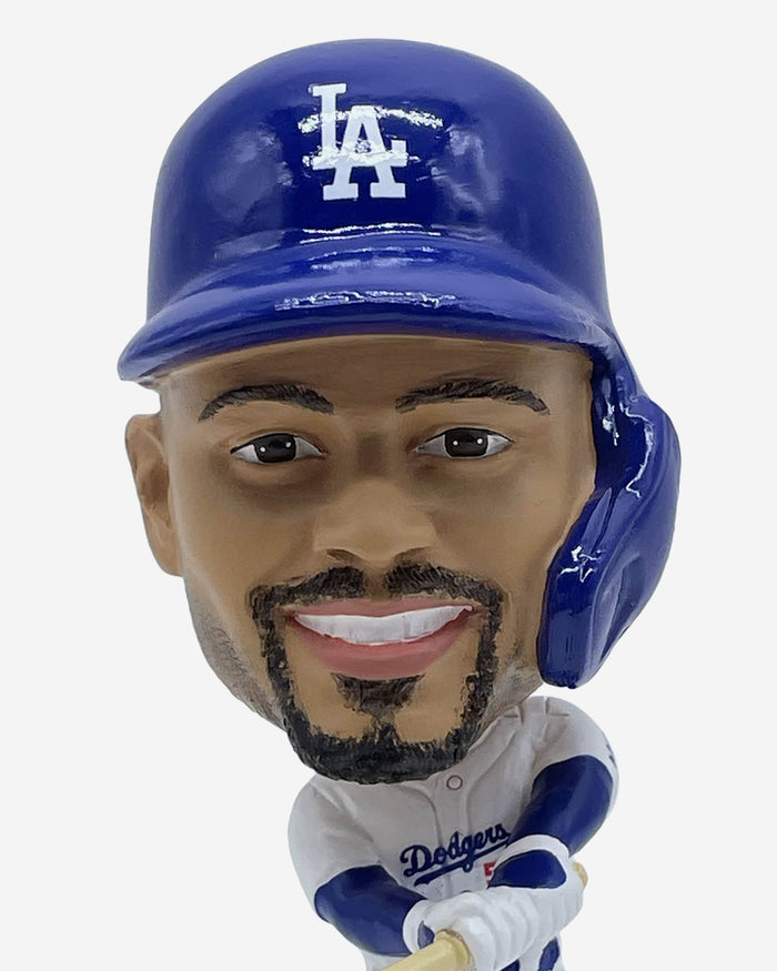 Mookie Betts Los Angeles Dodgers 2024 National League Champions Mini Bighead Bobblehead FOCO - FOCO.com