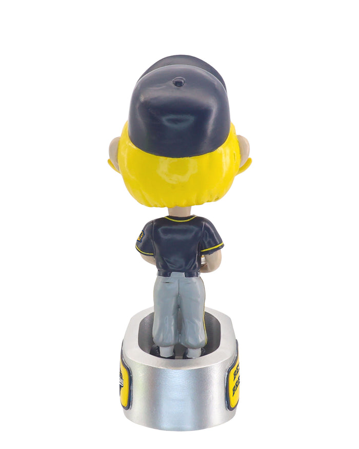 Bernie Brewer Milwaukee Brewers 2026 World Series Champions Ring Base Mascot Medium Bighead Bobblehead FOCO - FOCO.com