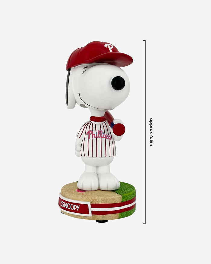 Philadelphia Phillies Snoopy Peanuts Mini Bighead Bobblehead FOCO - FOCO.com