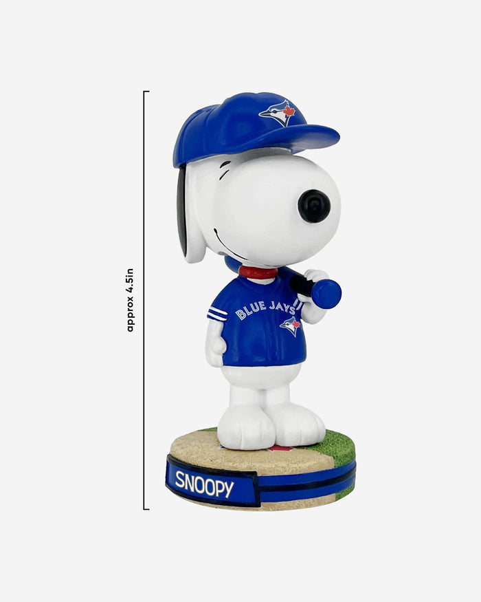 Toronto Blue Jays Snoopy Peanuts Mini Bighead Bobblehead FOCO - FOCO.com