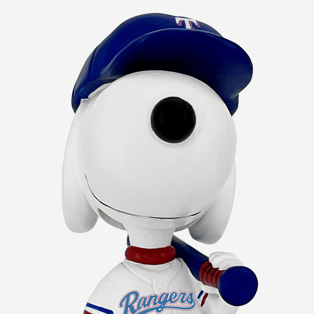 Texas Rangers Snoopy Peanuts Mini Bighead Bobblehead FOCO
