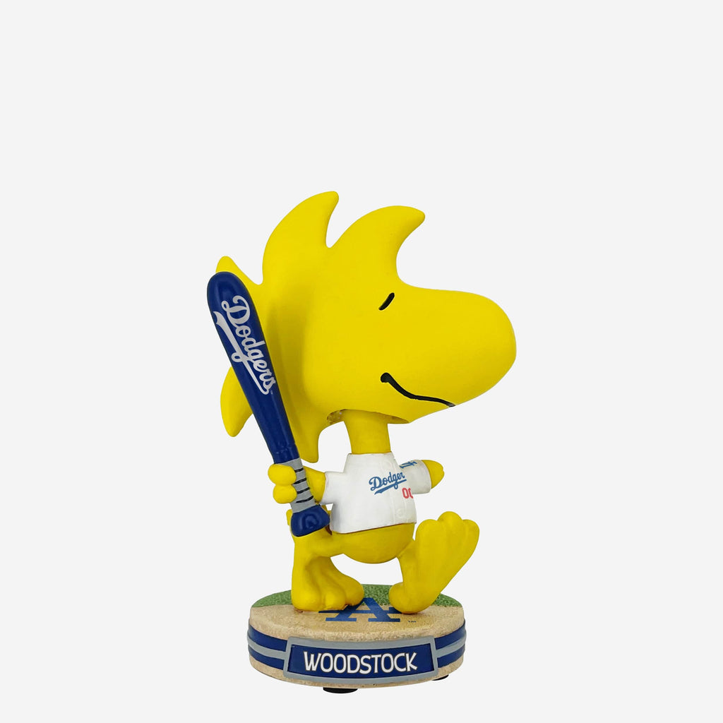 Los Angeles Dodgers Woodstock Peanuts Mini Bighead Bobblehead FOCO - FOCO.com