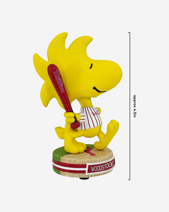 Philadelphia Phillies Woodstock Peanuts Mini Bighead Bobblehead FOCO - FOCO.com