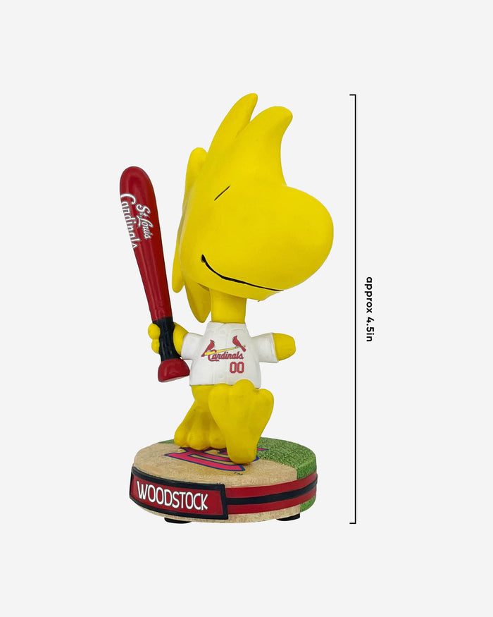 St Louis Cardinals Woodstock Peanuts Mini Bighead Bobblehead FOCO - FOCO.com