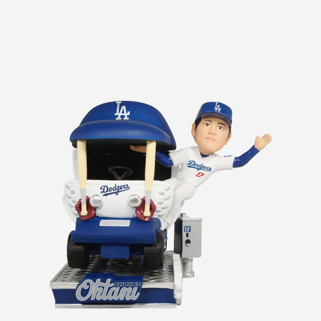 Shohei Ohtani Los Angeles Dodgers Bullpen Cart Bobblehead FOCO - FOCO.com