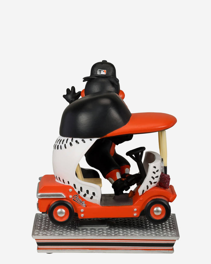 The Oriole Bird Baltimore Orioles Bullpen Cart Mascot Bobblehead FOCO - FOCO.com