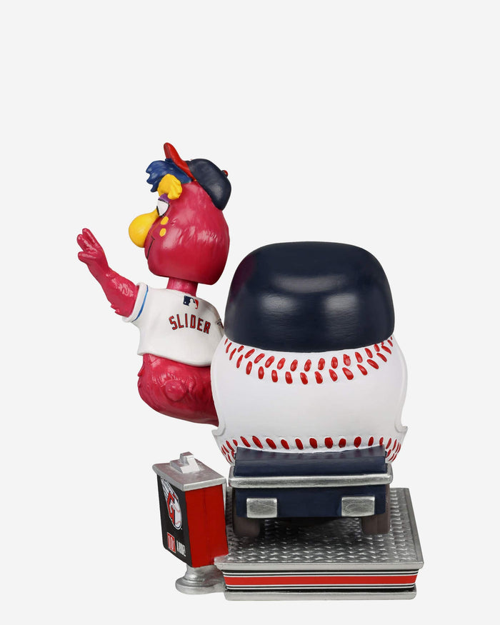 Slider Cleveland Guardians Bullpen Cart Mascot Bobblehead FOCO - FOCO.com