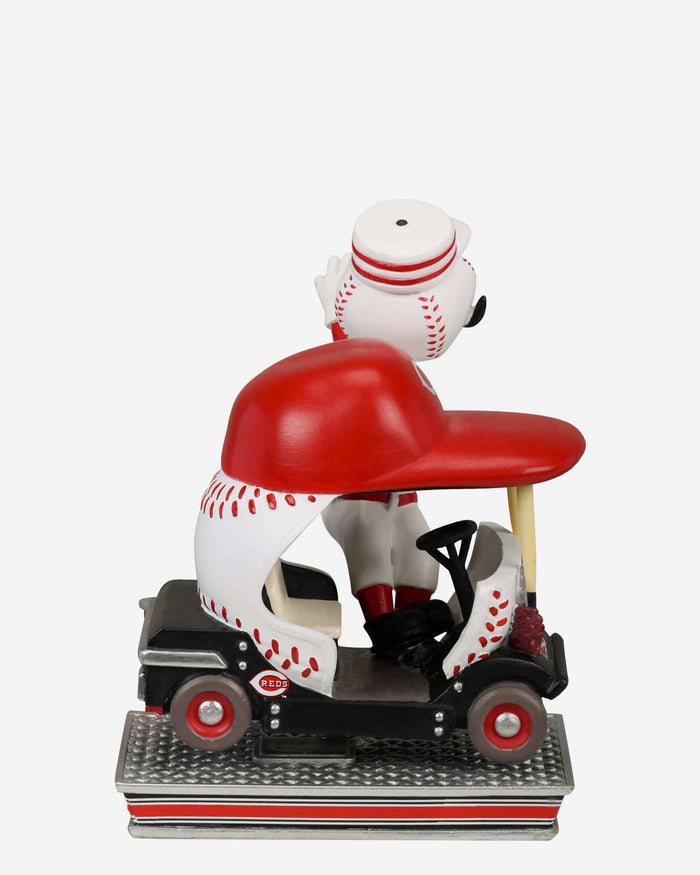 Mr Redlegs Cincinnati Reds Bullpen Cart Mascot Bobblehead FOCO - FOCO.com