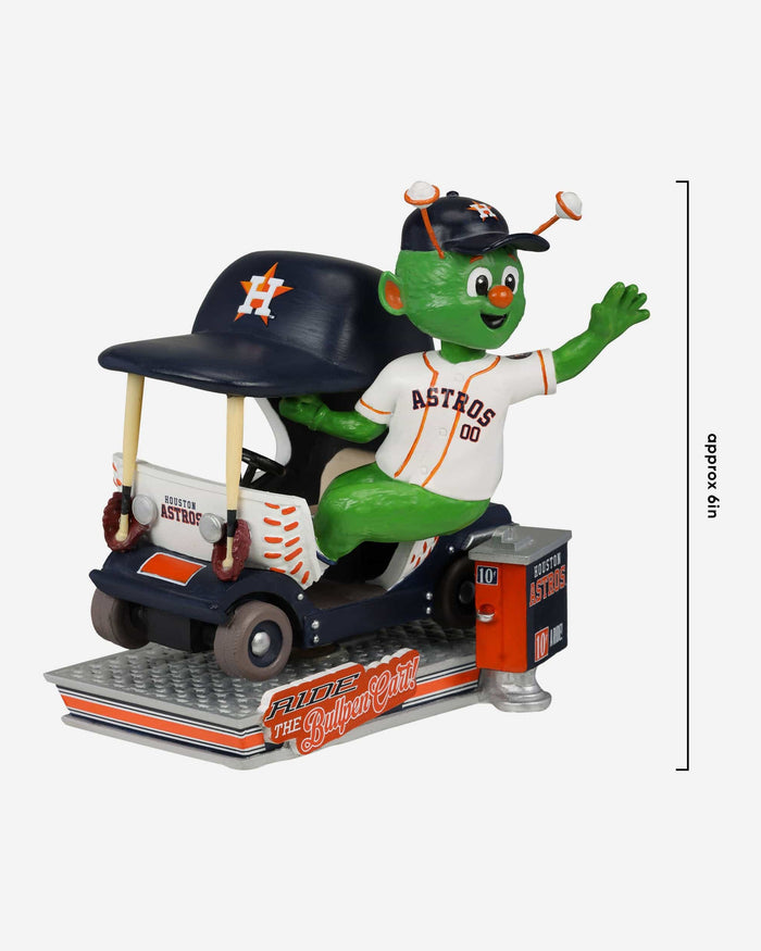 Orbit Houston Astros Bullpen Cart Mascot Bobblehead FOCO - FOCO.com