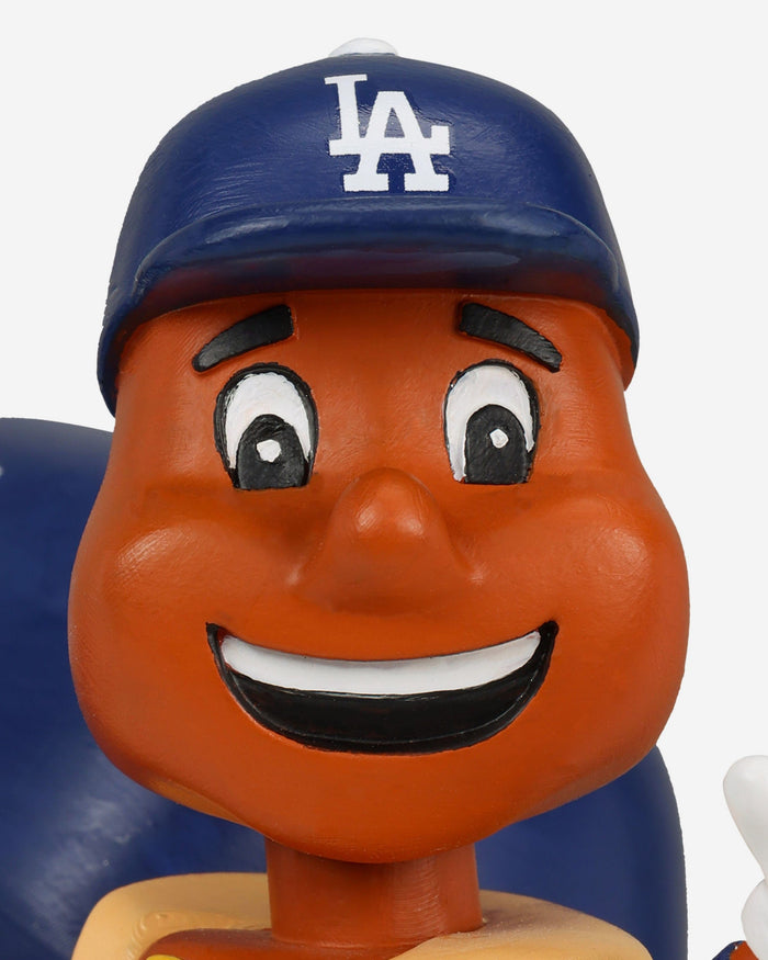Dodger Dog Los Angeles Dodgers Bullpen Cart Mascot Bobblehead FOCO - FOCO.com