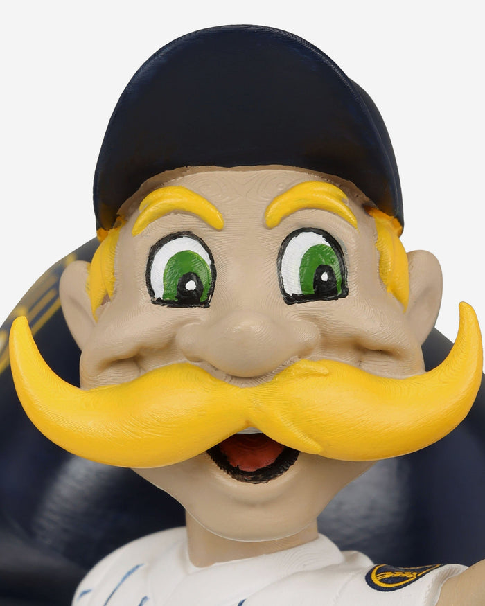 Bernie Brewer Milwaukee Brewers Bullpen Cart Mascot Bobblehead FOCO - FOCO.com