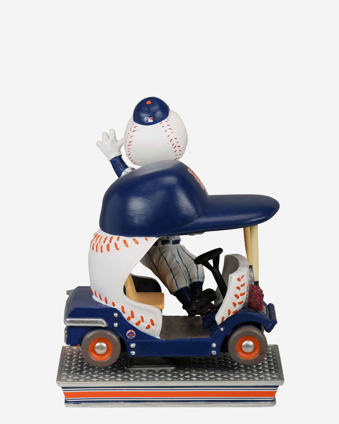 Mr Met New York Mets Bullpen Cart Mascot Bobblehead FOCO - FOCO.com