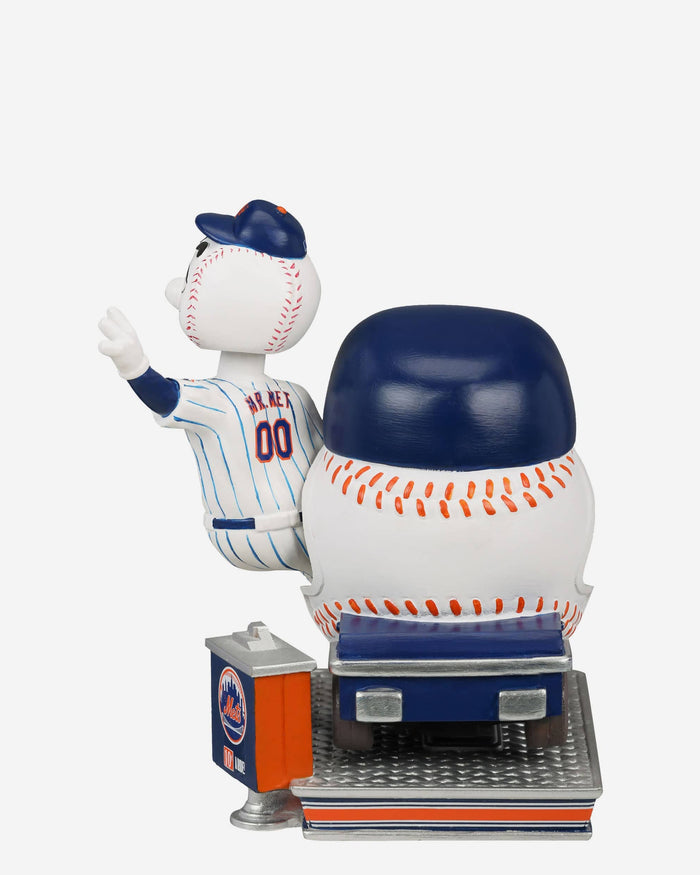 Mr Met New York Mets Bullpen Cart Mascot Bobblehead FOCO - FOCO.com