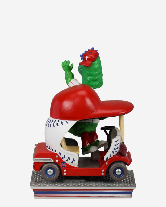 Phillie Phanatic Philadelphia Phillies Bullpen Cart Mascot Bobblehead FOCO - FOCO.com