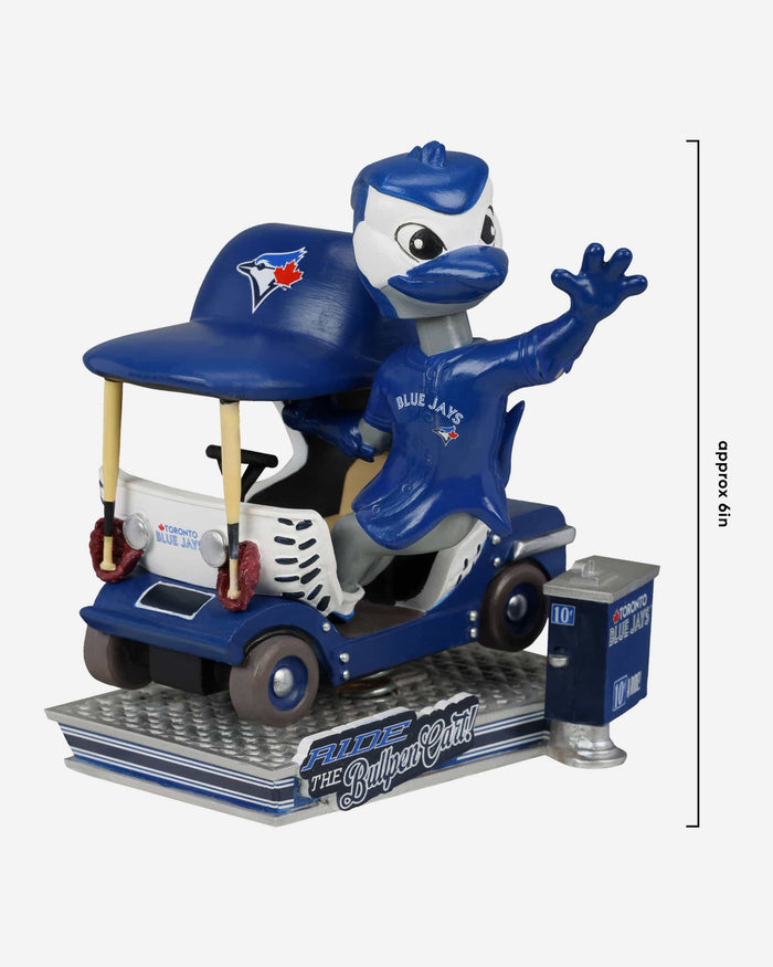 Ace Toronto Blue Jays Bullpen Cart Mascot Bobblehead FOCO - FOCO.com