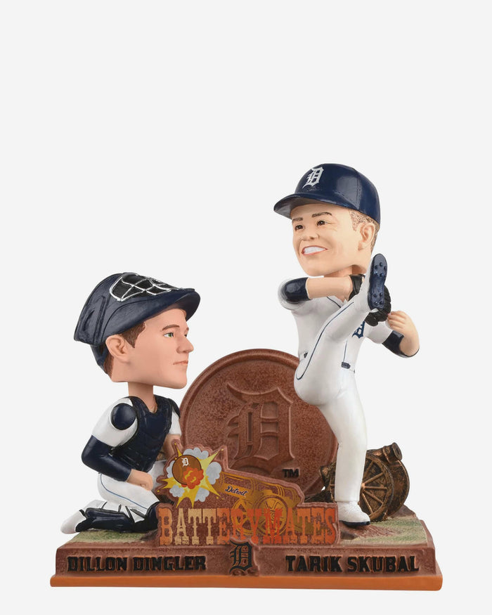 Tarik Skubal & Dillon Dingler Detroit Tigers Battery Mates Dual Bobblehead FOCO - FOCO.com