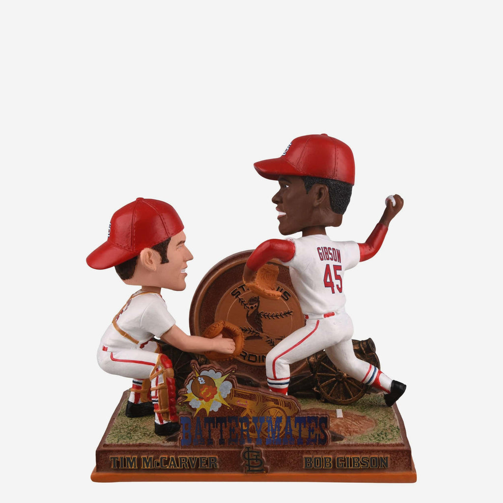 Bob Gibson & Tim McCarver St Louis Cardinals Battery Mates Dual Bobblehead FOCO - FOCO.com