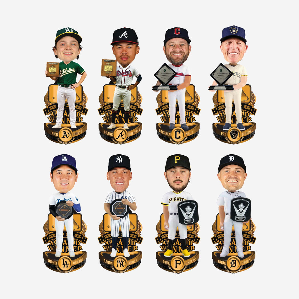 2025 MLB Season Awards Mini Bobblehead Boxed Set FOCO - FOCO.com