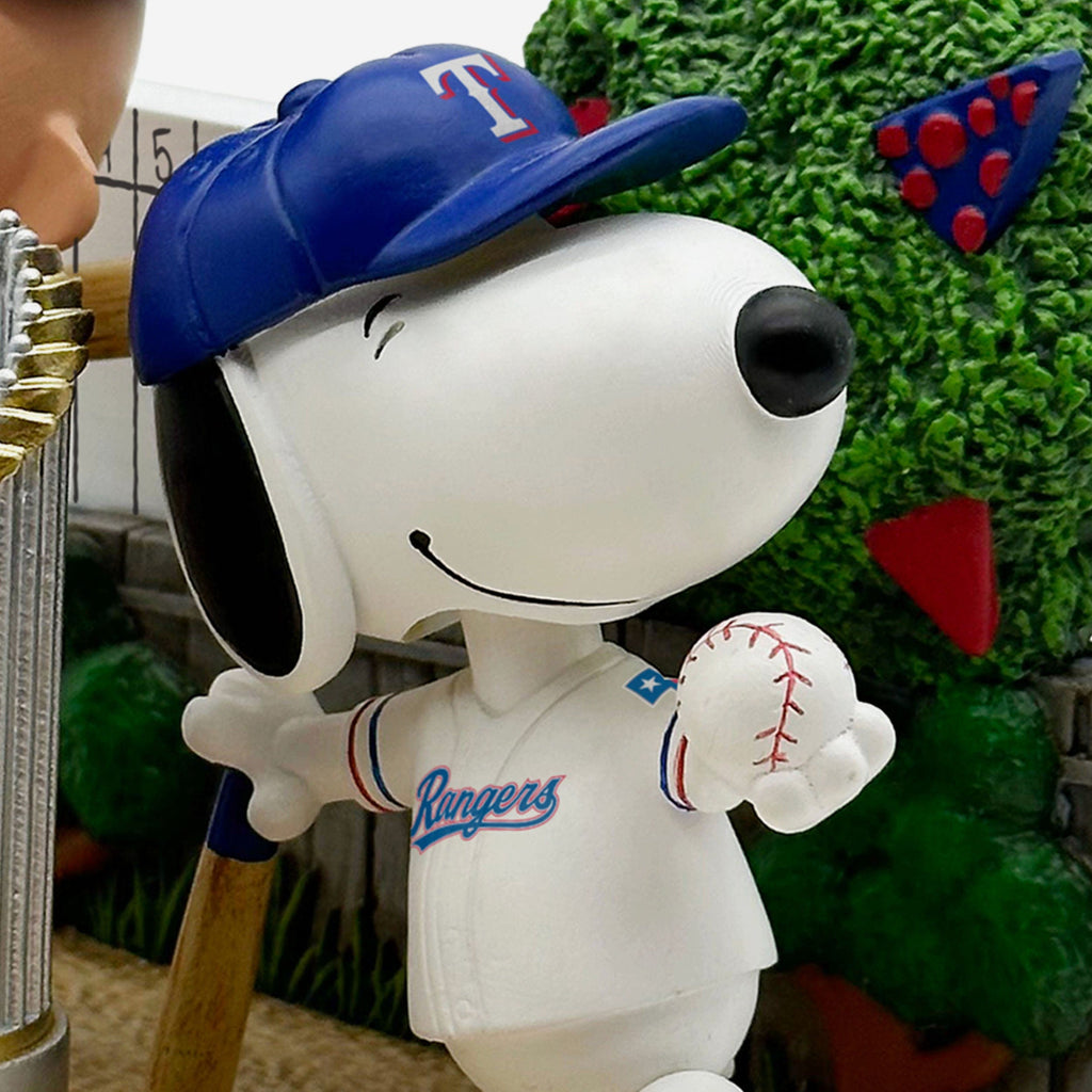 Texas Rangers Charlie Brown & Snoopy Peanuts 2023 World Series Champio FOCO