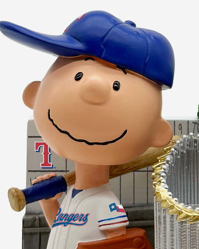 Texas Rangers Charlie Brown & Snoopy Peanuts 2023 World Series Champio FOCO