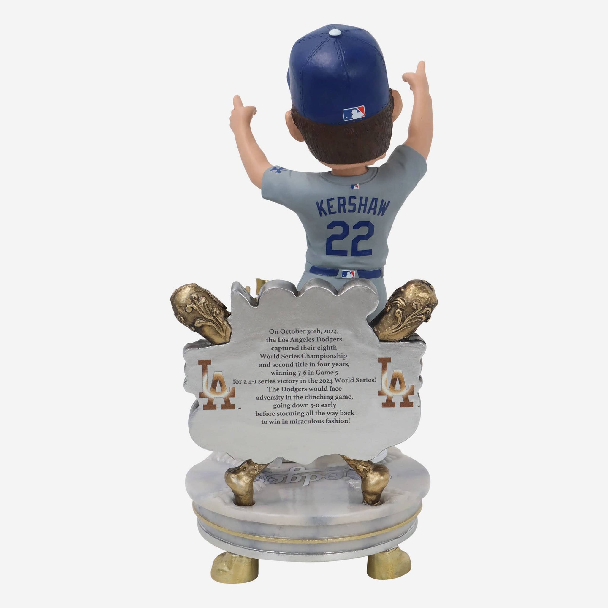 Clayton Kershaw Los Angeles Dodgers 2024 World Series