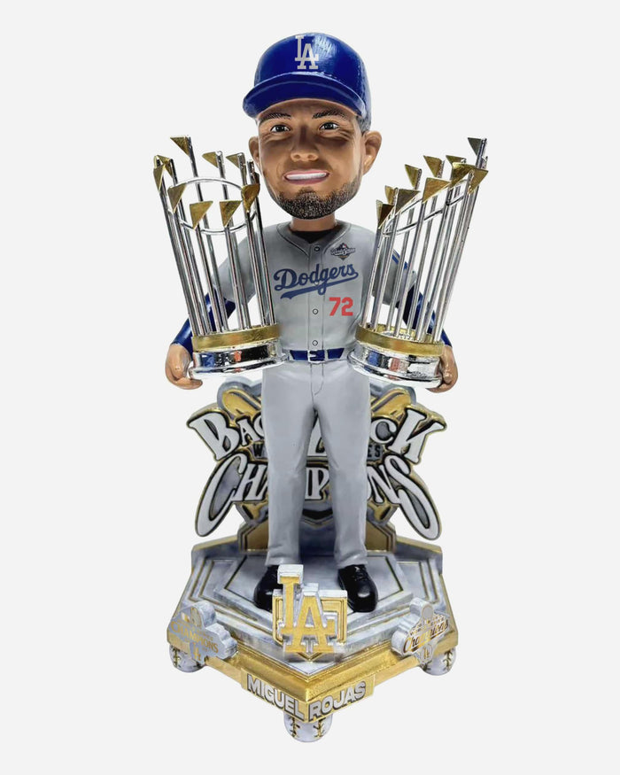 Miguel Rojas Los Angeles Dodgers 2025 Back To Back World Series