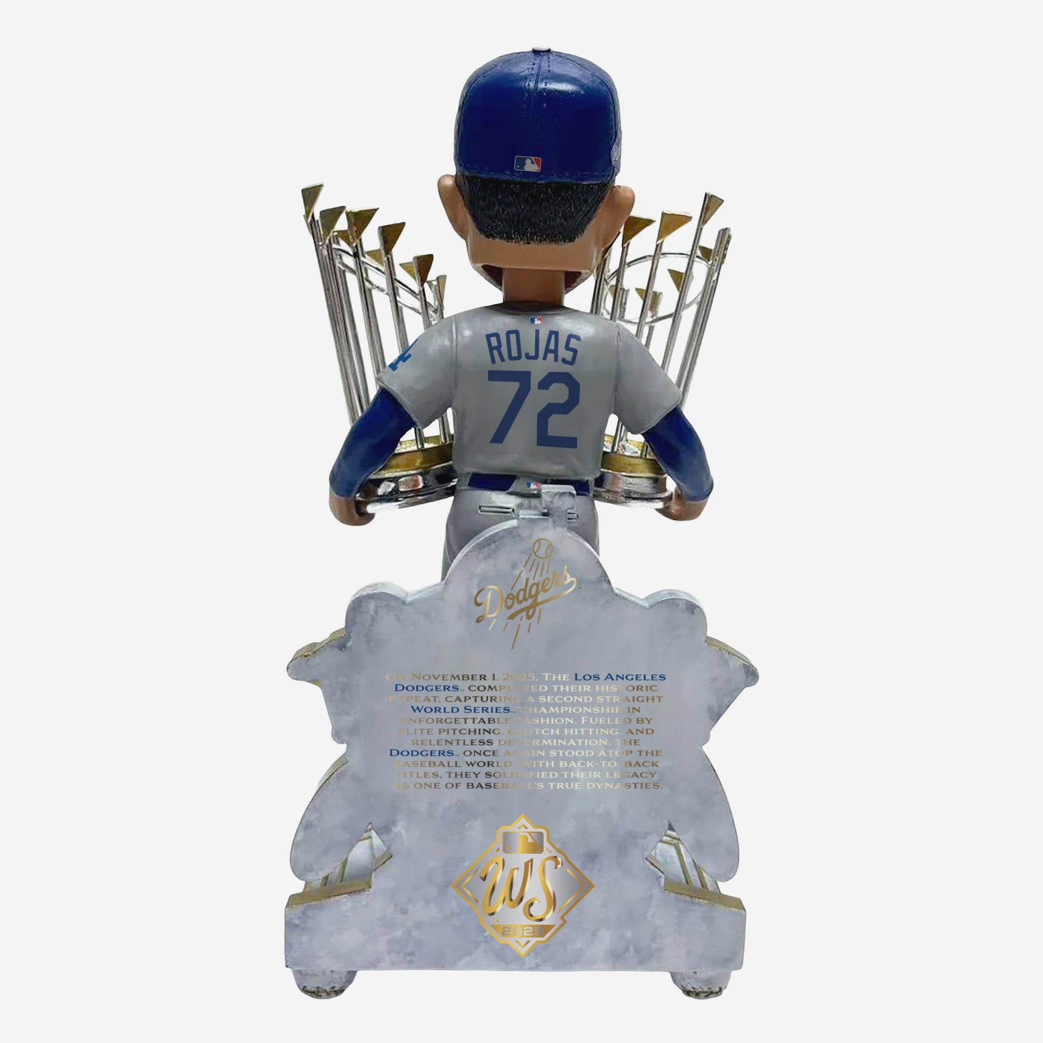 Miguel Rojas Los Angeles Dodgers 2025 Back To Back World Series