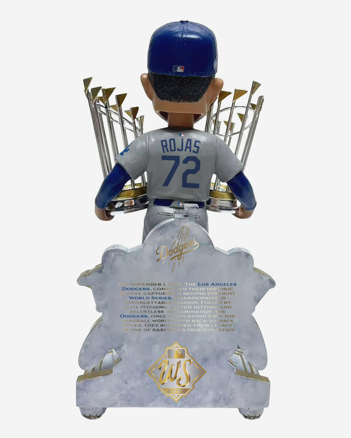 Miguel Rojas Los Angeles Dodgers 2025 Back To Back World Series