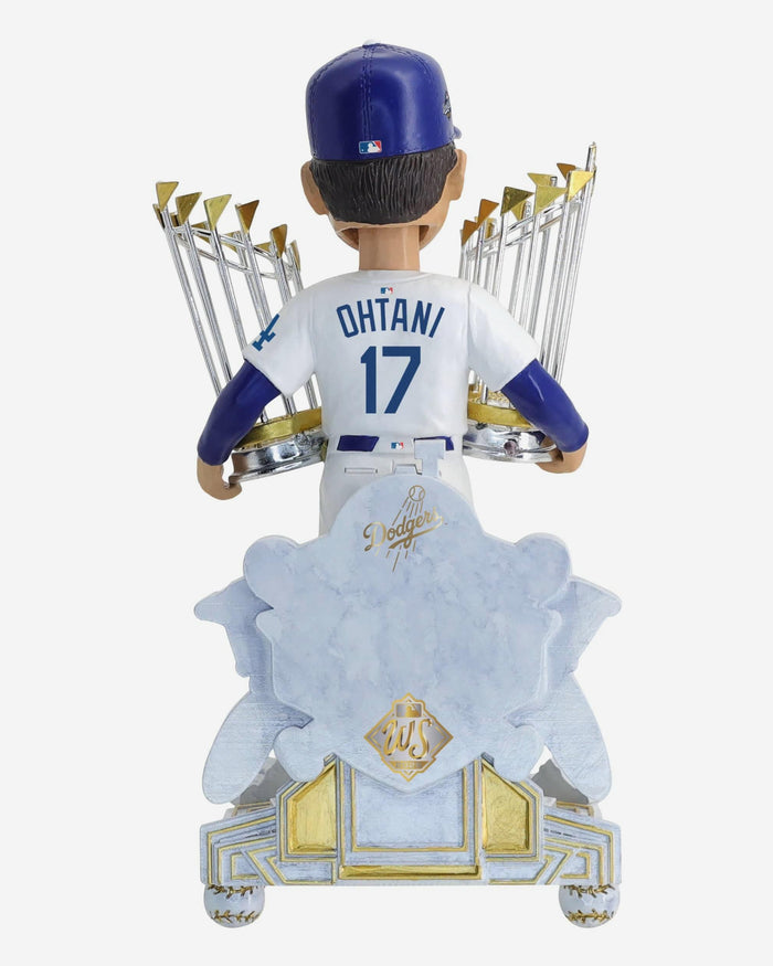 Shohei Ohtani Los Angeles Dodgers 2025 Back To Back World Series Champions Celebration Bobblehead FOCO - FOCO.com