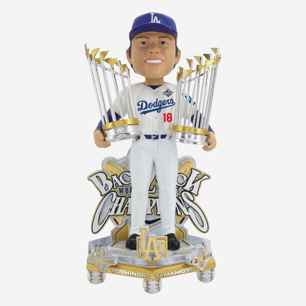 Yoshinobu Yamamoto Los Angeles Dodgers 2025 Back To Back World