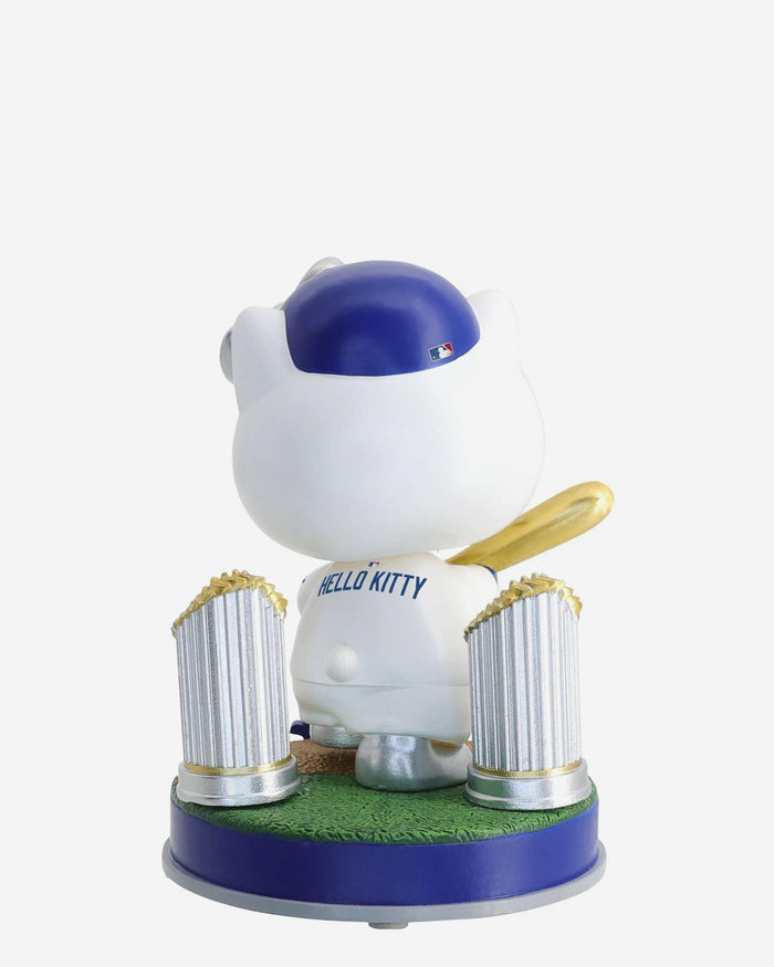 Los Angeles Dodgers 2025 Back To Back World Series Champions Hello Kitty® Mini Bobblehead FOCO - FOCO.com