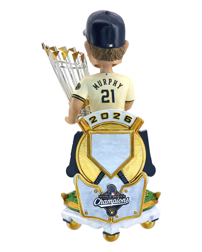 Pat Murphy Milwaukee Brewers 2026 World Series Champions Celebration Bobblehead FOCO - FOCO.com