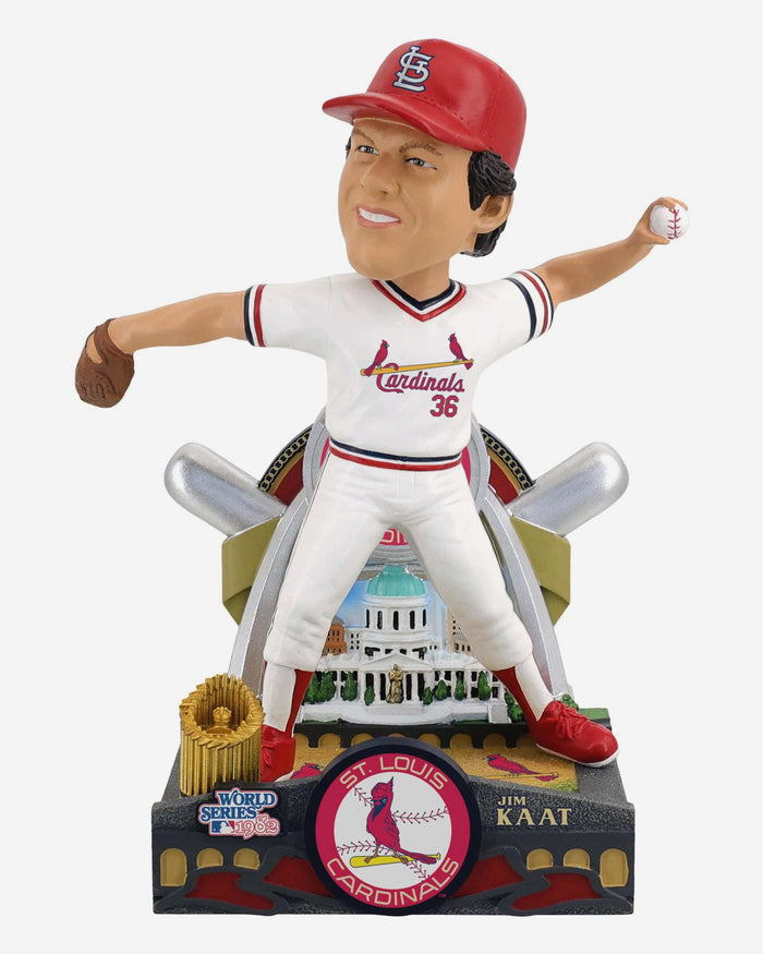 Jim Kaat St Louis Cardinals 1982 World Series Champions Bobblehead FOCO - FOCO.com