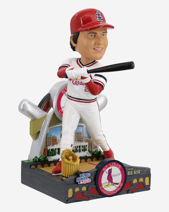 Tom Herr St Louis Cardinals 1982 World Series Champions Bobblehead FOCO - FOCO.com