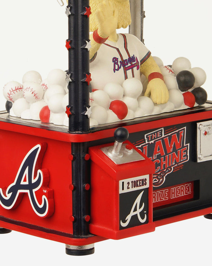 Blooper Atlanta Braves Claw Machine Mascot Bobblehead FOCO - FOCO.com