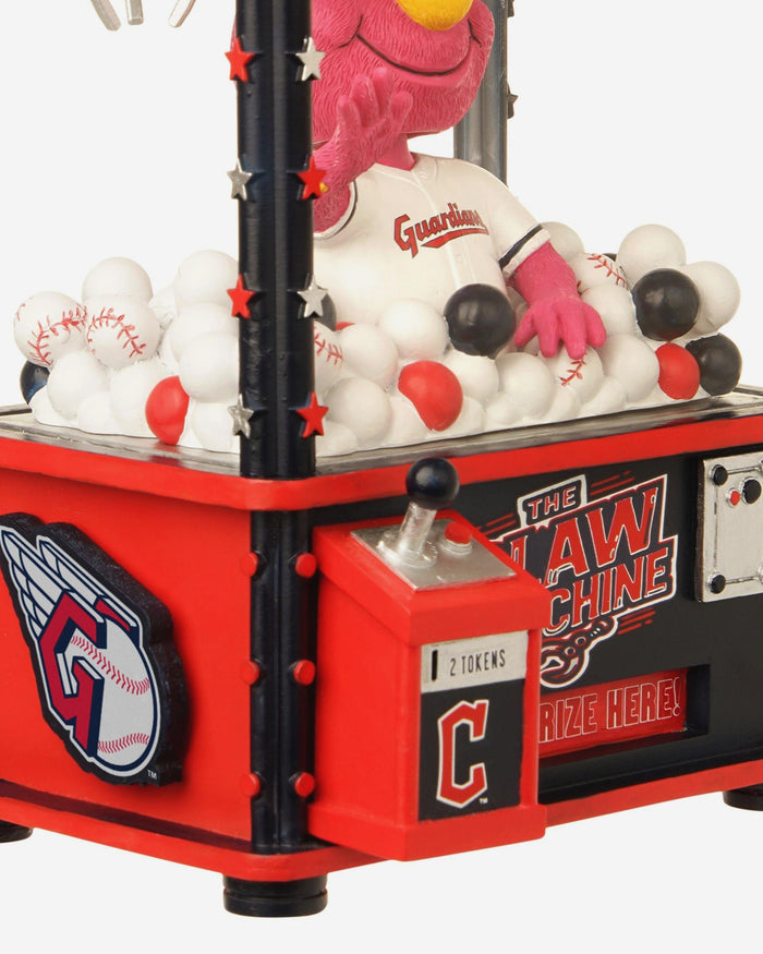 Slider Cleveland Guardians Claw Machine Mascot Bobblehead FOCO - FOCO.com