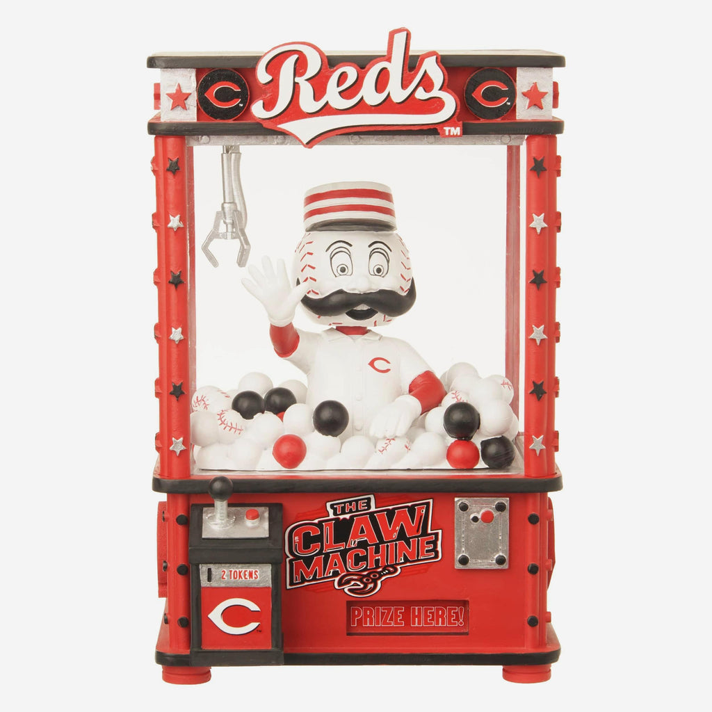 Mr Redlegs Cincinnati Reds Claw Machine Mascot Bobblehead FOCO - FOCO.com