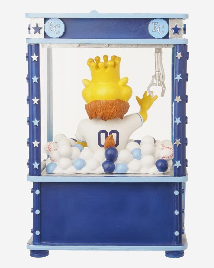 Sluggerrr Kansas City Royals Claw Machine Mascot Bobblehead FOCO - FOCO.com