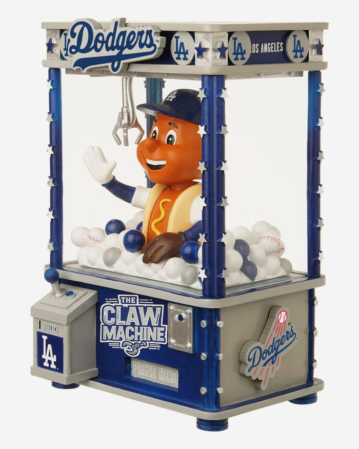 Dodger Dog Los Angeles Dodgers Claw Machine Mascot Bobblehead FOCO - FOCO.com